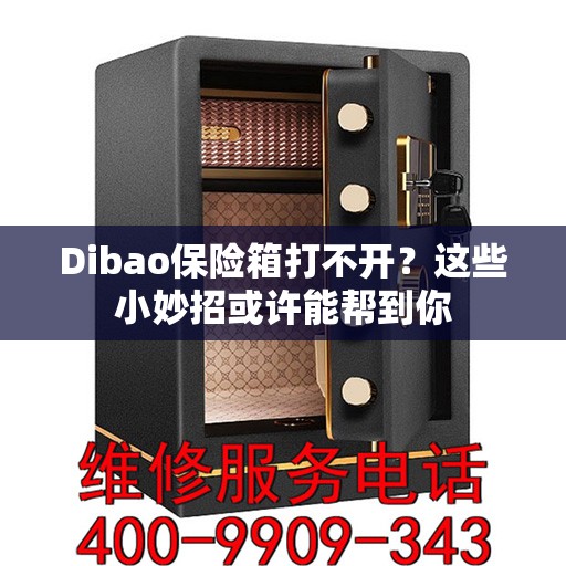 Dibao保险箱打不开？这些小妙招或许能帮到你