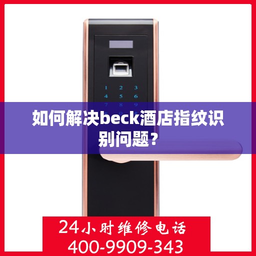 如何解决beck酒店指纹识别问题？