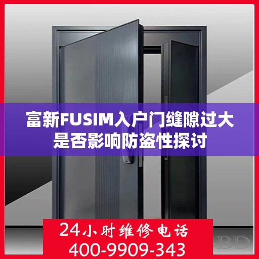 富新FUSIM入户门缝隙过大是否影响防盗性探讨