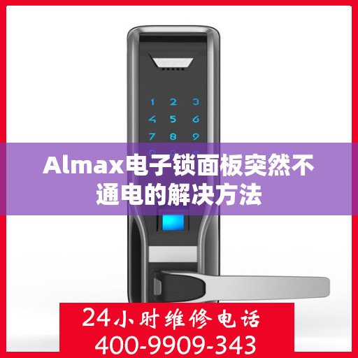 Almax电子锁面板突然不通电的解决方法