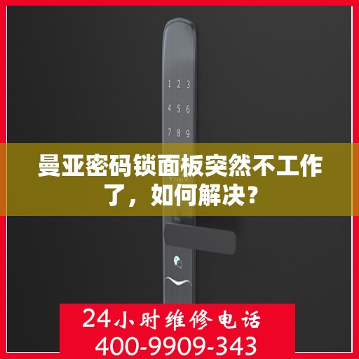 曼亚密码锁面板突然不工作了，如何解决？