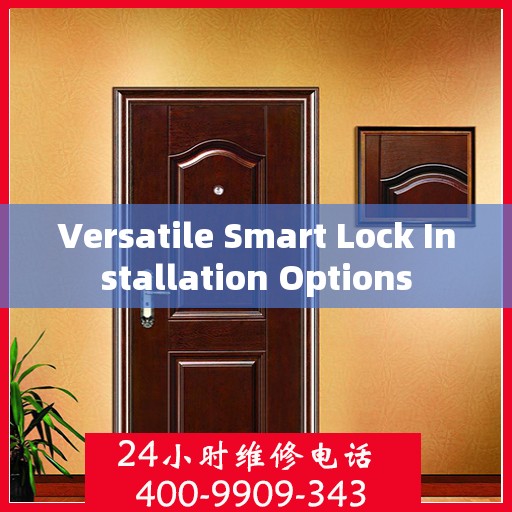 Versatile Smart Lock Installation Options