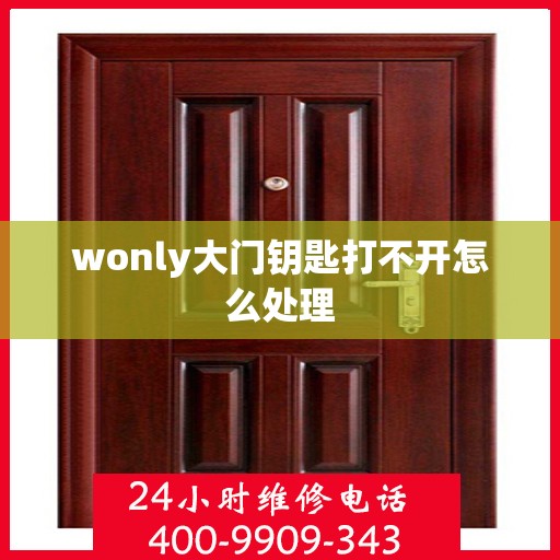 wonly大门钥匙打不开怎么处理