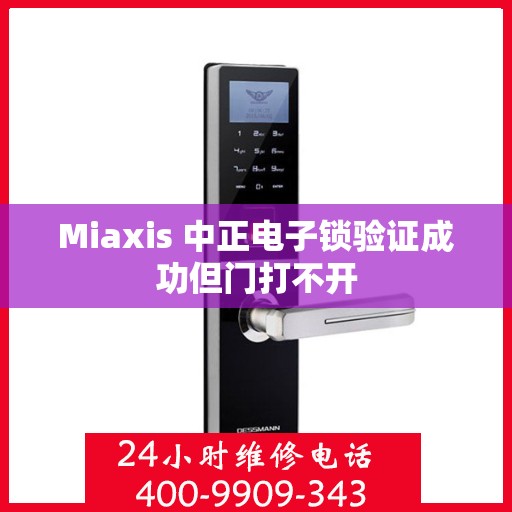 Miaxis 中正电子锁验证成功但门打不开