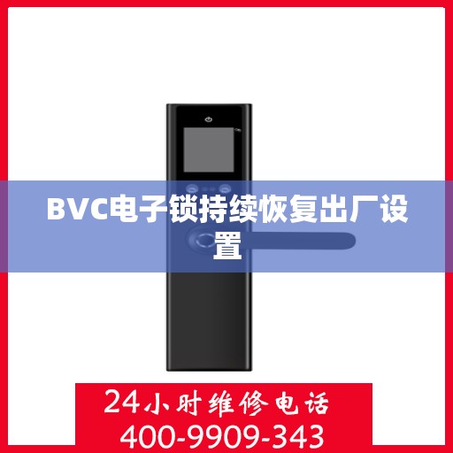 BVC电子锁持续恢复出厂设置