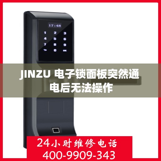 JINZU 电子锁面板突然通电后无法操作