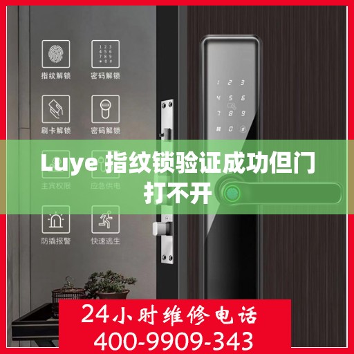 Luye 指纹锁验证成功但门打不开