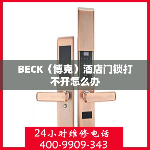 BECK（博克）酒店门锁打不开怎么办