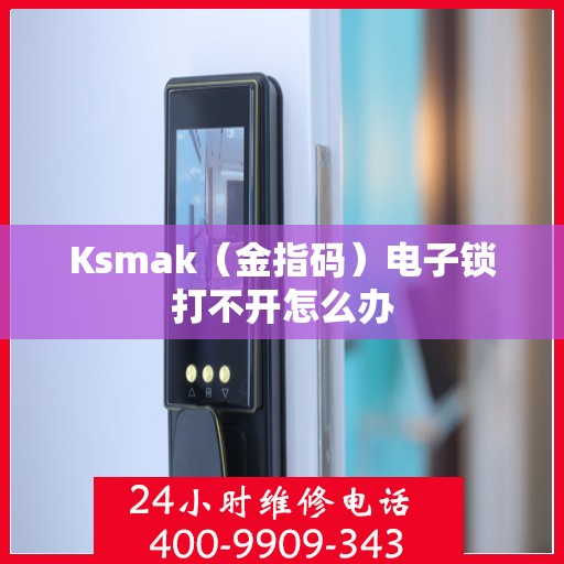 Ksmak（金指码）电子锁打不开怎么办