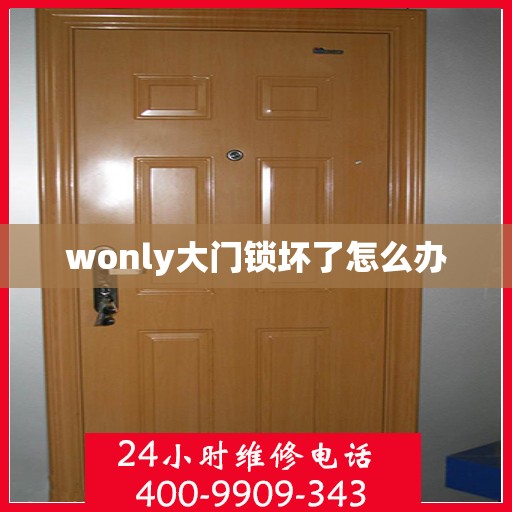 wonly大门锁坏了怎么办