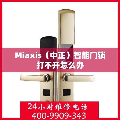 Miaxis（中正）智能门锁打不开怎么办