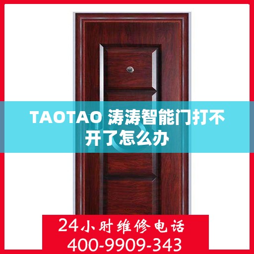 TAOTAO 涛涛智能门打不开了怎么办