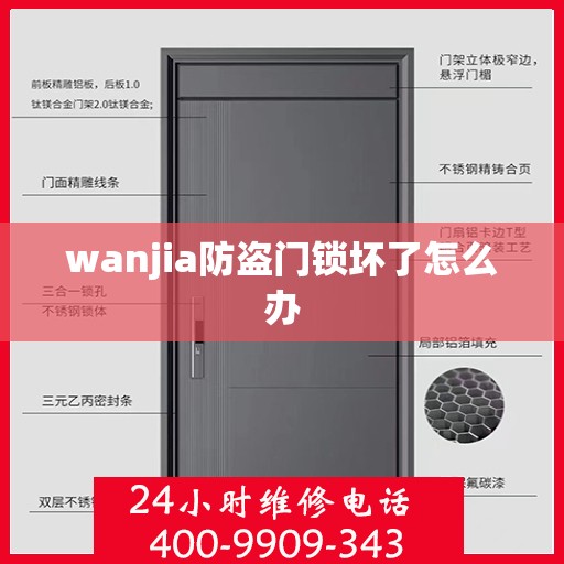 wanjia防盗门锁坏了怎么办