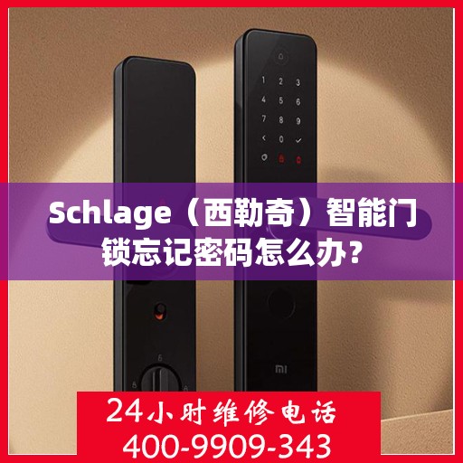 Schlage（西勒奇）智能门锁忘记密码怎么办？