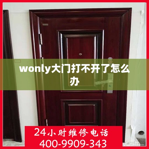 wonly大门打不开了怎么办