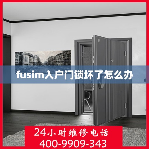 fusim入户门锁坏了怎么办