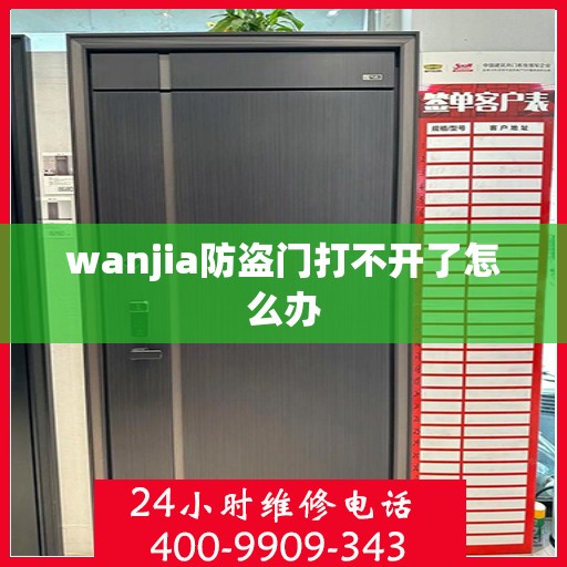 wanjia防盗门打不开了怎么办