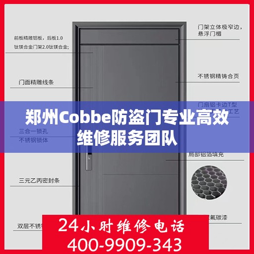 郑州Cobbe防盗门专业高效维修服务团队