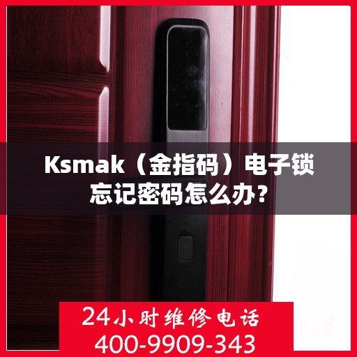 Ksmak（金指码）电子锁忘记密码怎么办？